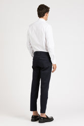 Camicia con collo francese in cotone elasticizzato bianco - Bianco | Giemme BrandsCorporate