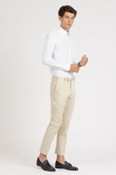 Camicia con collo francese in tessuto high performance Skinlike bianco - Bianco | Giemme BrandsCorporate