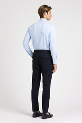 Light blue high performance Skinlike fabric twill shirt with french collar - Light blue | Giemme BrandsCorporate