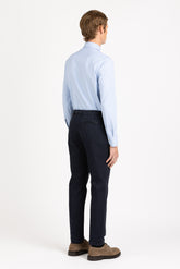 Camicia con collo francese in tessuto high performance Skinlike azzurro giro inglese - Azzurro | Giemme BrandsCorporate