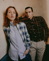 Regular fit shirt with gathered collar and cuffs in light blue pure cotton - New In Caliban Woman  | Giemme BrandsCorporate