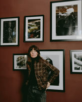 Regular fit shirt in pure cotton with brown check pattern - Woman collection | Giemme BrandsCorporate