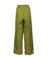 Pantaloni a palazzo regular fit in poliestere con esclusiva colorazione verde - Verde | Giemme BrandsCorporate