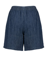 Regular-Fit Shorts aus dunkelblauem Denim aus reinem Bio-Baumwolle - Dunklem denim | Giemme BrandsCorporate