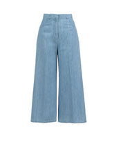 Regular-fit pants in pure organic cotton denim - Total look woman | Giemme BrandsCorporate