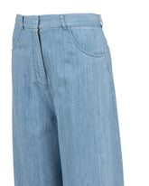 Regular-Fit Hose aus reinem Bio-Baumwoll-Denim - Hellem denim | Giemme BrandsCorporate