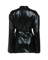 Regular-Fit-Jacke aus Pailletten in verschiedenen Grüntönen - Grün | Giemme BrandsCorporate