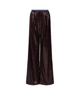 Palazzohose aus Pailletten in verschiedenen Brauntönen - Braun | Giemme BrandsCorporate