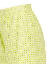 Short regular fit in puro cotone Sangallo tinto capo verde - Verde | Giemme BrandsCorporate