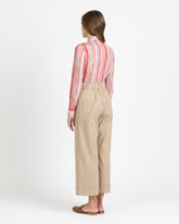 Slim-Fit Hemd aus High-Performance Skinlike Stoff mit exklusivem Muster in Rosatönen - Fuchsia | Giemme BrandsCorporate