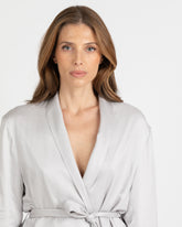 Giacca foderata regular fit in pura viscosa grigio perla - Grigio | Giemme BrandsCorporate