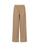 Regular fit pants in beige stretch viscose - Beige | Giemme BrandsCorporate