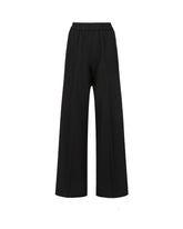 Regular fit pants in black stretch viscose - Black | Giemme BrandsCorporate