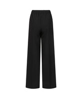 Regular fit pants in black stretch viscose - Black | Giemme BrandsCorporate