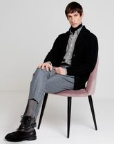 Camicia button down in puro cotone a righe bianche e verdi - Verde | Giemme BrandsCorporate