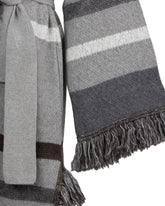 Maxi-Cardigan aus Mohair-Wollmischung in Grautönen - Grau | Giemme BrandsCorporate