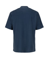 T-shirt girocollo in tessuto high performance Skinlike giro inglese blu - Blu | Giemme BrandsCorporate