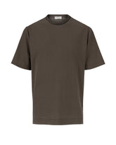T-shirt girocollo in tessuto high performance Skinlike giro inglese marrone - Marrone | Giemme BrandsCorporate