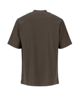 T-shirt girocollo in tessuto high performance Skinlike giro inglese marrone - Marrone | Giemme BrandsCorporate