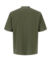 T-shirt girocollo in in tessuto high performance Skinlike giro inglese verde - Verde | Giemme BrandsCorporate