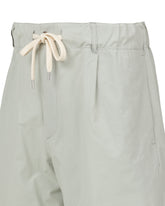 Pantaloni bermuda regular fit con coulisse in puro cotone verde - Verde | Giemme BrandsCorporate