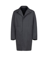 Over-Fit-Stepptrench aus Baumwolle und Polyester in Grau - Grau | Giemme BrandsCorporate