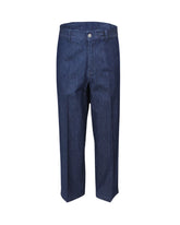Pantaloni over fit in denim di puro cotone - Tintoria Mattei - New in | Giemme BrandsCorporate