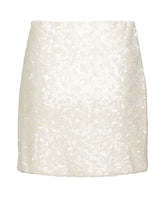 Minigonna in paillettes bianche foderata - Complete the look | Giemme BrandsCorporate