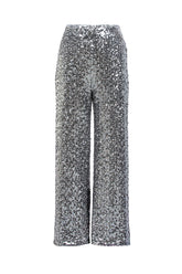 Hose mit Pailletten silber - Holiday Season Woman | Giemme BrandsCorporate