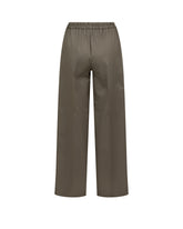 Regular fit pants in green stretch cotton - Caliban | Giemme BrandsCorporate