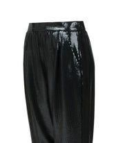 Zigarettenhose aus Pailletten in verschiedenen Grüntönen - Grün | Giemme BrandsCorporate