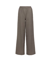 Pantaloni regular fit in lana vergine elasticizzata marrone - Complete the look | Giemme BrandsCorporate