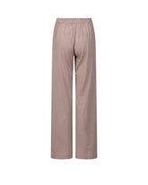 Pantaloni regular fit in tessuto high performance Skinlike con esclusiva fantasia sui toni del marrone - Caliban donna - New in | Giemme BrandsCorporate