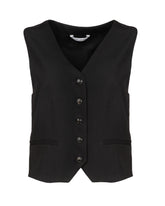 Gilet regular fit foderato in viscosa elasticizzata nera - Complete the look | Giemme BrandsCorporate