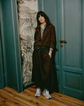 Gonna midi regular fit in viscosa elasticizzata verde - Complete the look | Giemme BrandsCorporate