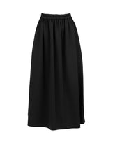 Gonna midi regular fit in viscosa elasticizzata nera - Complete the look | Giemme BrandsCorporate
