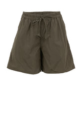 Green technical fabric shorts - Le Sarte Pettegole Sales | Giemme BrandsCorporate