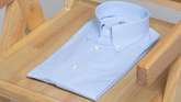 Polo regular fit a manica lunga in jersey di puro cotone blu - Blu | Giemme BrandsCorporate