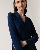 Regular-Fit-Anzug mit Jacke und Hose aus High-Performance-Gewebe Skinlike in Blau - Blau | Giemme BrandsCorporate