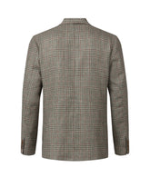 Giacca mono petto regular fit in fresco lana a quadri verdi e arancioni - New in Uomo | Giemme BrandsCorporate