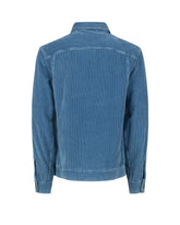 Over jacket with double pocket in pure cotton light denim - Men's Shirts and Overshirt Jackets | Giemme BrandsCorporate