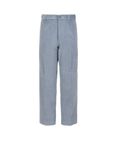Pantaloni wide leg in velluto a coste di puro cotone grigio - Complete the look | Giemme BrandsCorporate