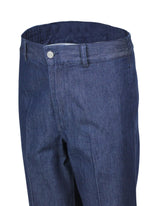 Overfit pants in pure cotton denim - Denim | Giemme BrandsCorporate