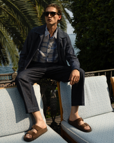 Overfit jacket with lapels in pure cotton denim - Denim | Giemme BrandsCorporate